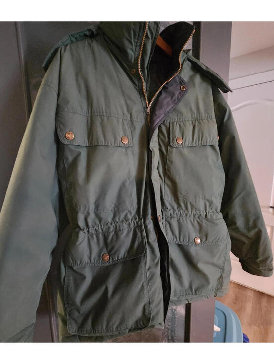 Other - Vintage Rest & Relaxation Down Parka Army Green Hooded Coat Canada L